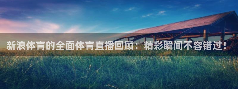 龙门体育直播在线观看：新浪体育的全面体育直播回顾：精彩瞬间不容错过！