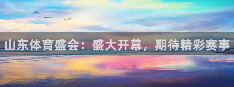 龙门直播app体育：山东体育盛会：盛大开幕，期待精彩赛事